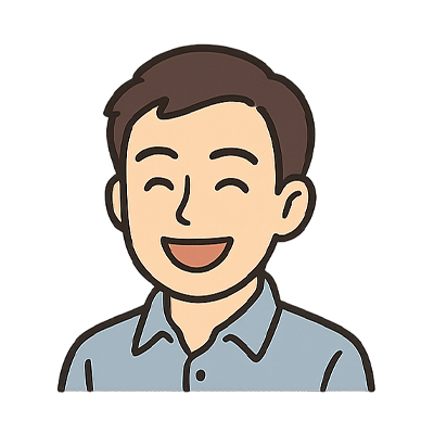 笑顔の新入社員