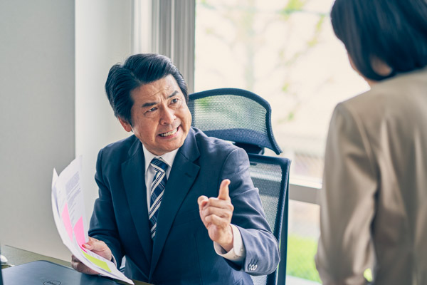 パワハラをしている上司